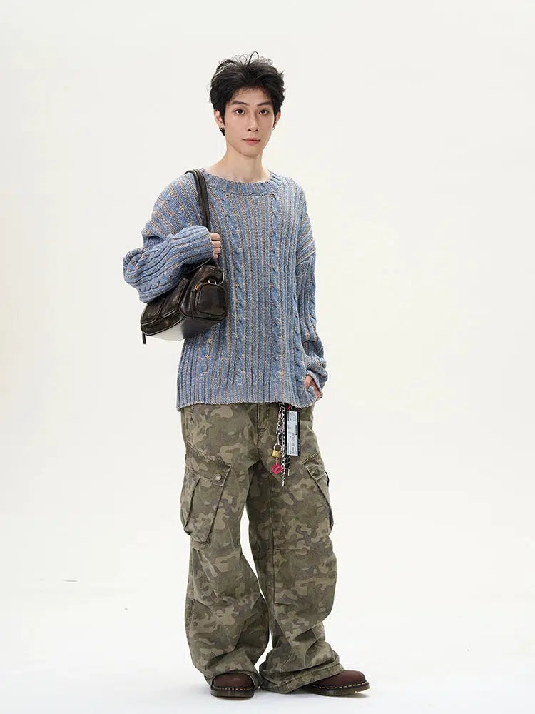 Cargo Camouflage Casual Pants