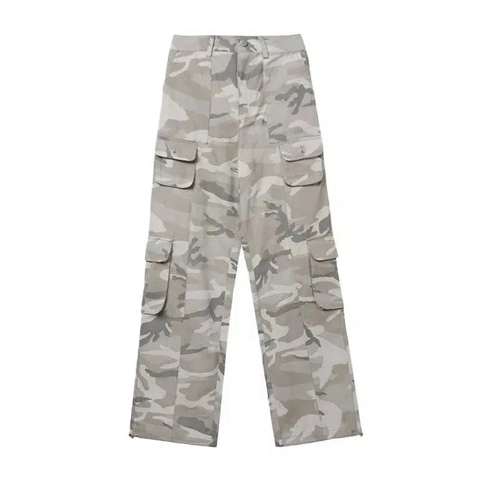 Cargo Gray Camouflage Pants
