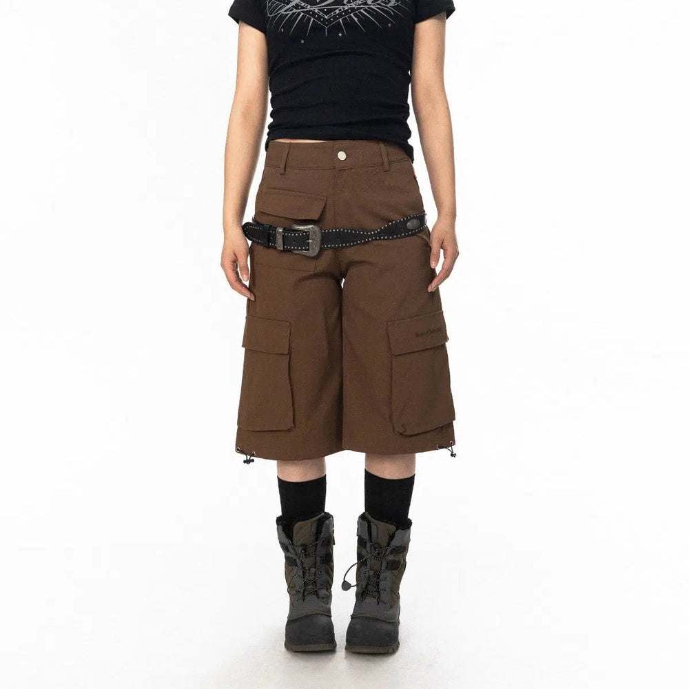 Cargo Shorts with Large Pockets