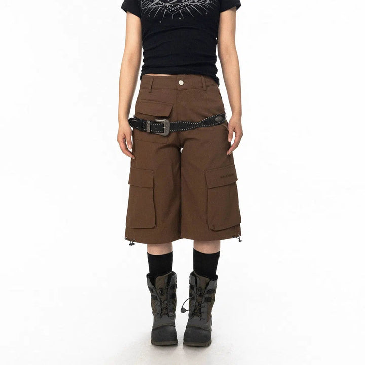 Cargo Shorts with Large Pockets
