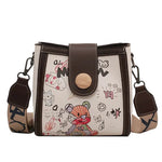 Cartoon Print Bucket Shaped Bag
