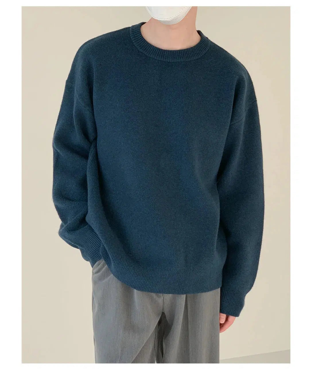 Cashmere Crew Neck Base Sweater