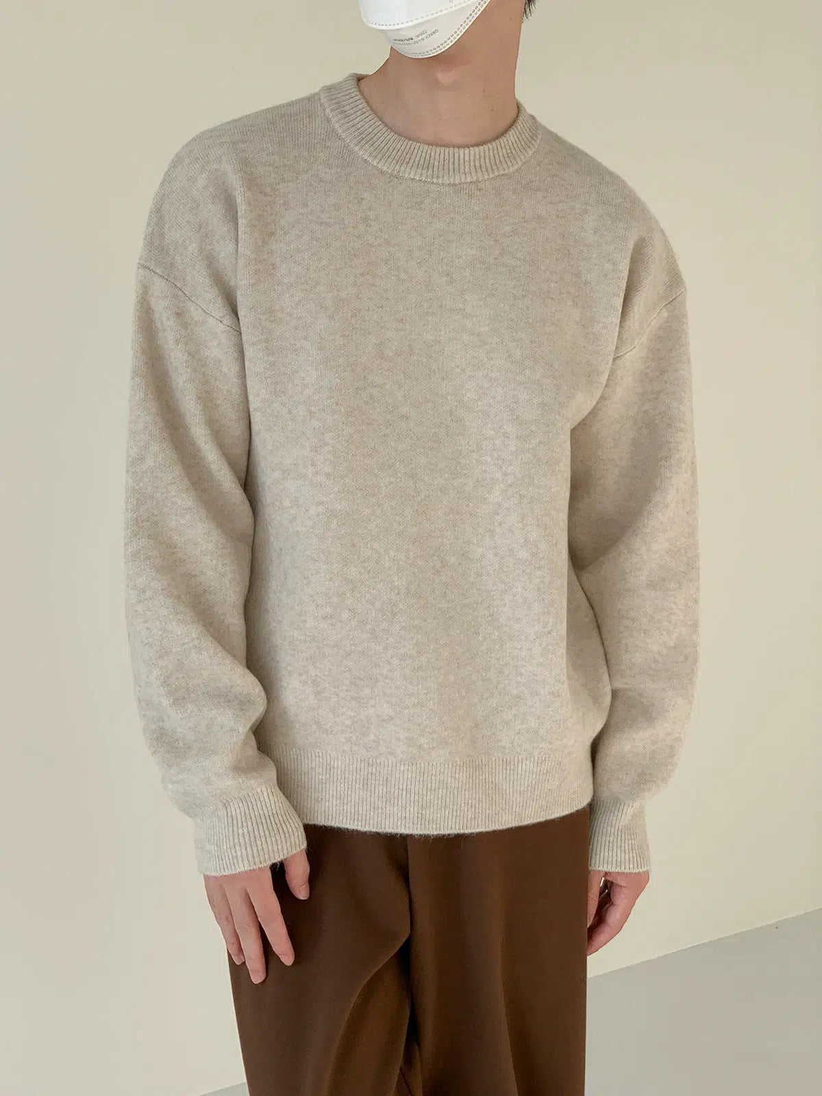 Cashmere Crew Neck Base Sweater