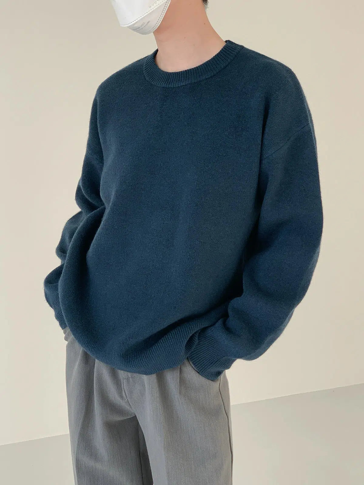 Cashmere Crew Neck Base Sweater