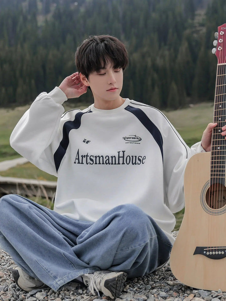 Artistic Hooded Sweatshirt