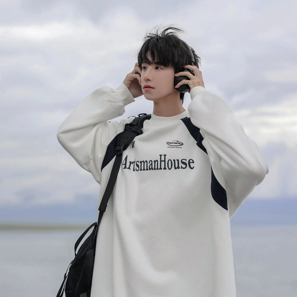 Artistic Hooded Sweatshirt