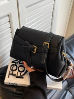 Casual Buckle Small Square Shoulder Bag