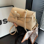 Casual Buckle Small Square Shoulder Bag