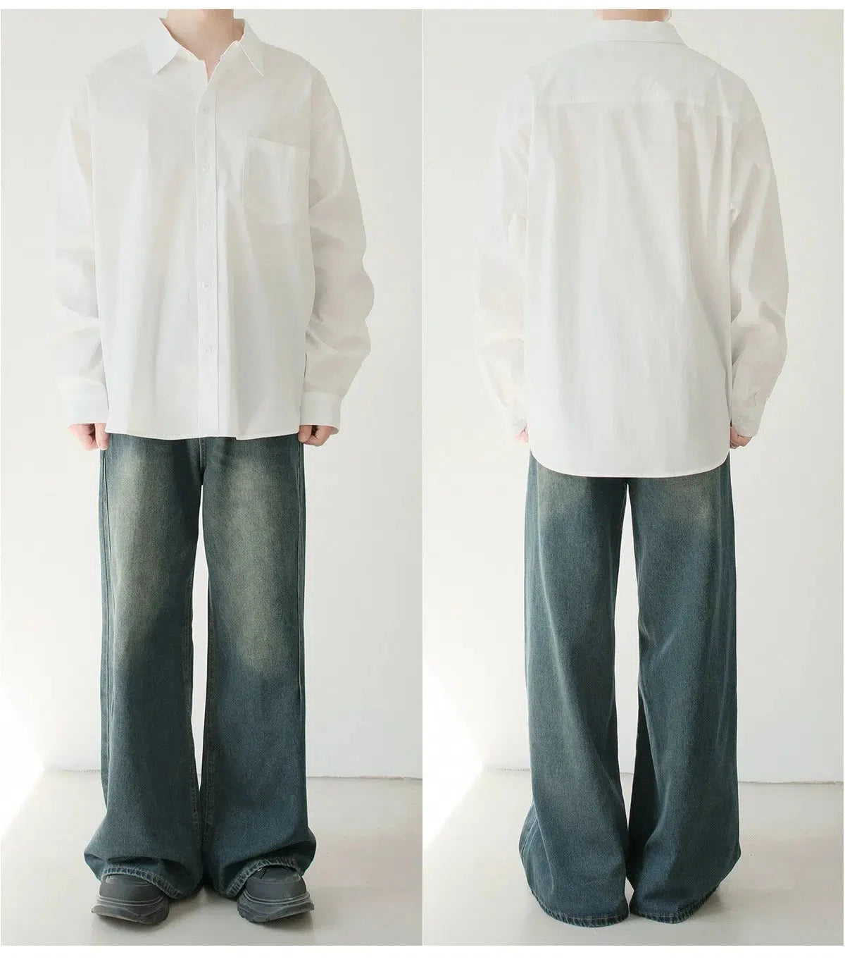 Casual Button-Up Shirt