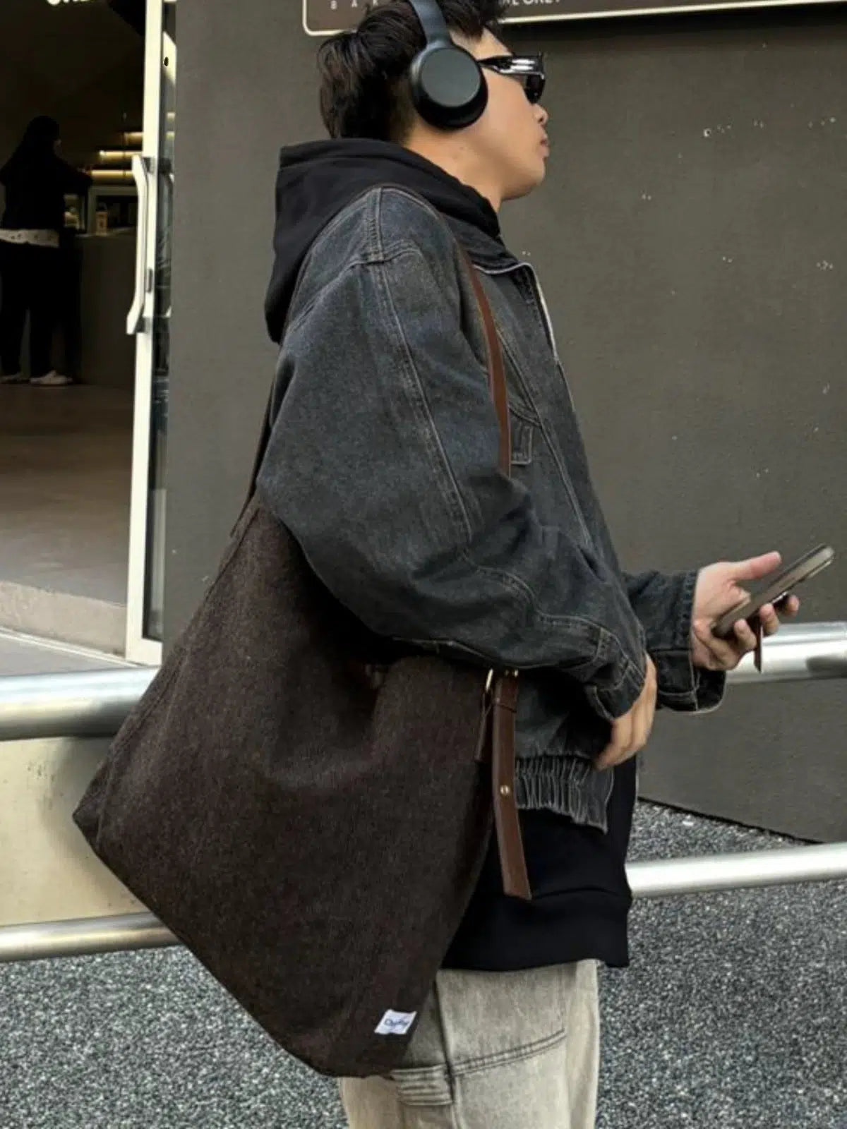 Casual Canvas Shoulder Bag