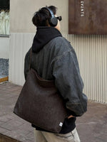 Casual Canvas Shoulder Bag