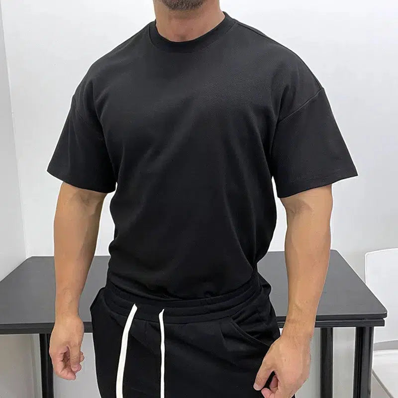 Casual Cotton Short-Sleeve T-shirt