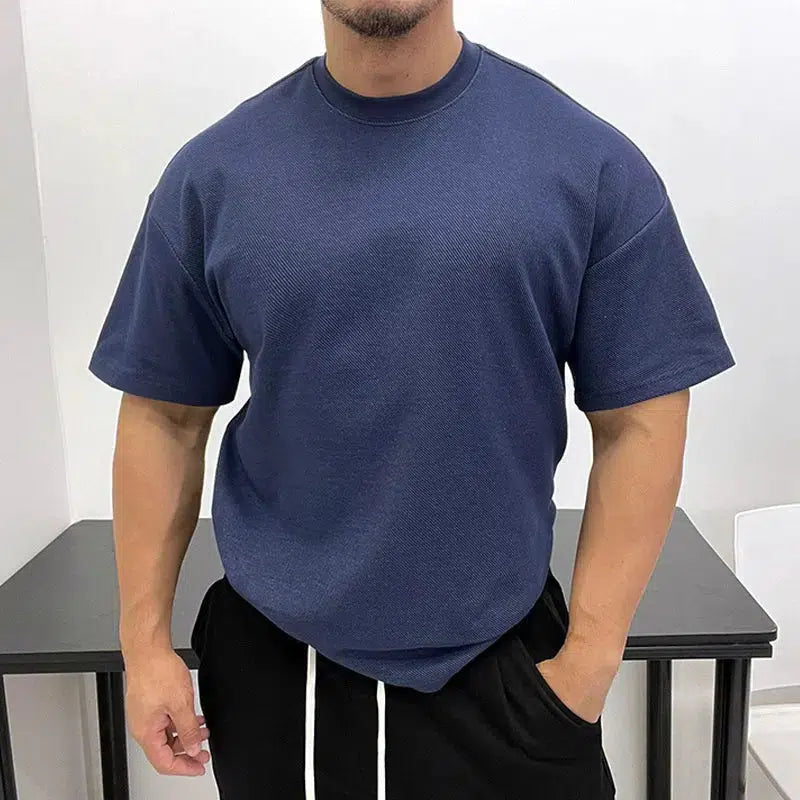 Casual Cotton Short-Sleeve T-shirt