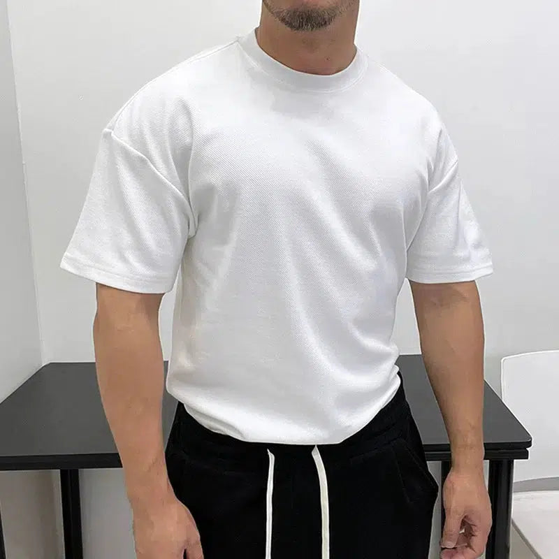 Casual Cotton Short-Sleeve T-shirt