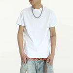 Casual Crew Neck Bottoming T-Shirt