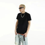 Casual Crew Neck Bottoming T-Shirt