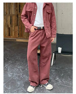 Casual Denim Jacket and Pants Set