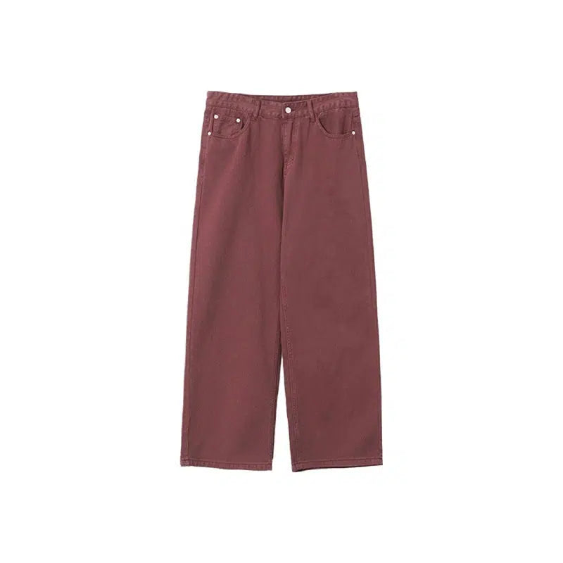 Casual Denim Jacket and Pants Set