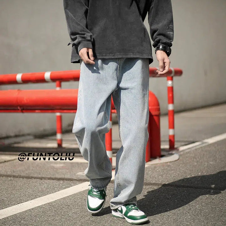 Velvet Denim Pants