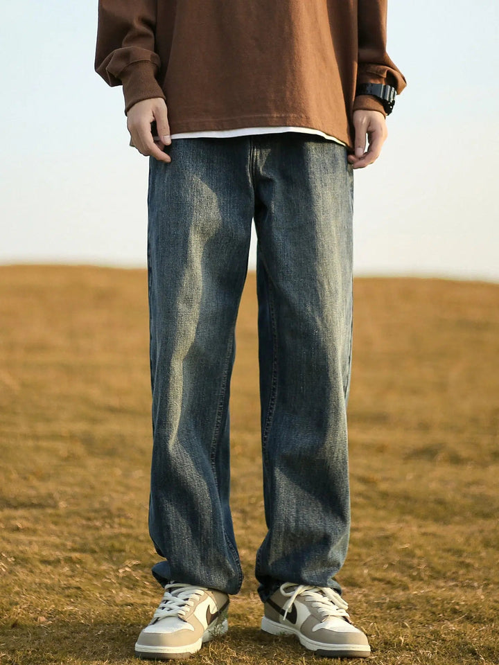Velvet Denim Pants