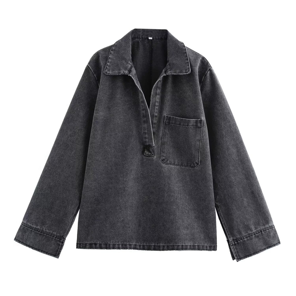 Casual Denim Top Pants Fashion Suit