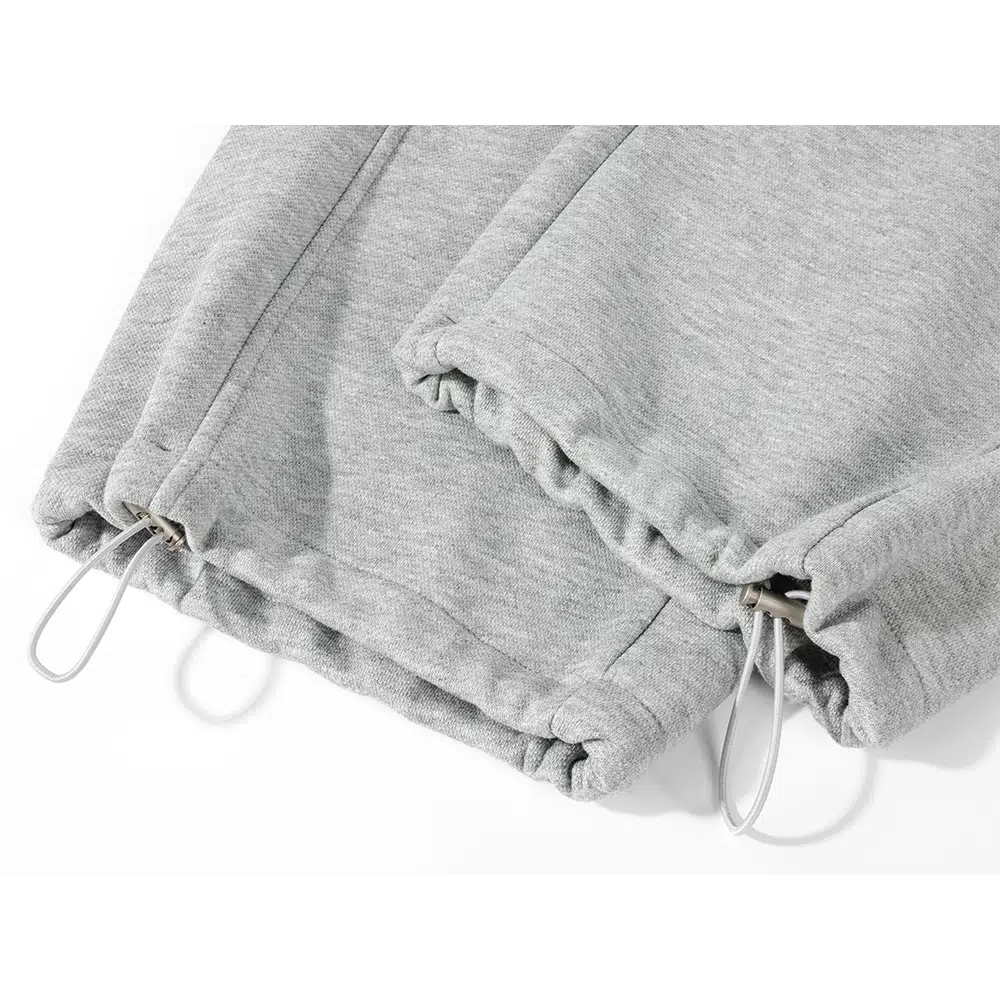 Elastic Waist Drawstring Pants