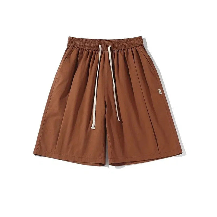 Casual Fit Drawstring Shorts