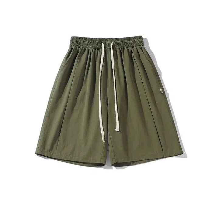 Casual Fit Drawstring Shorts