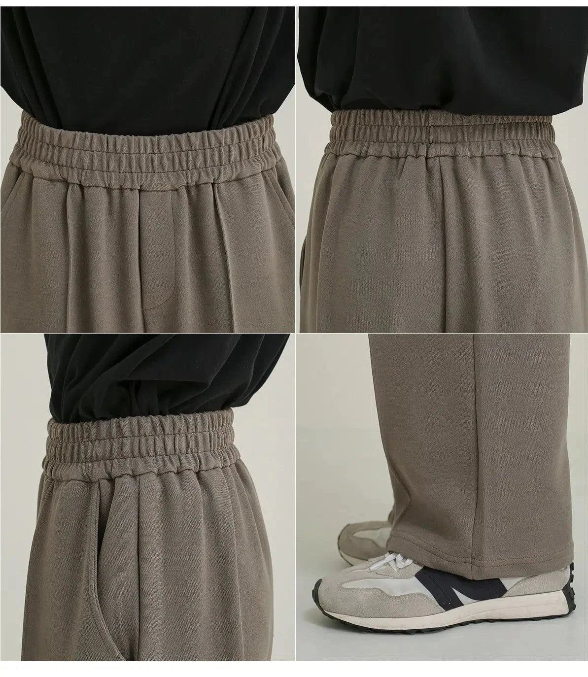 Casual Fit Straight Sweatpants