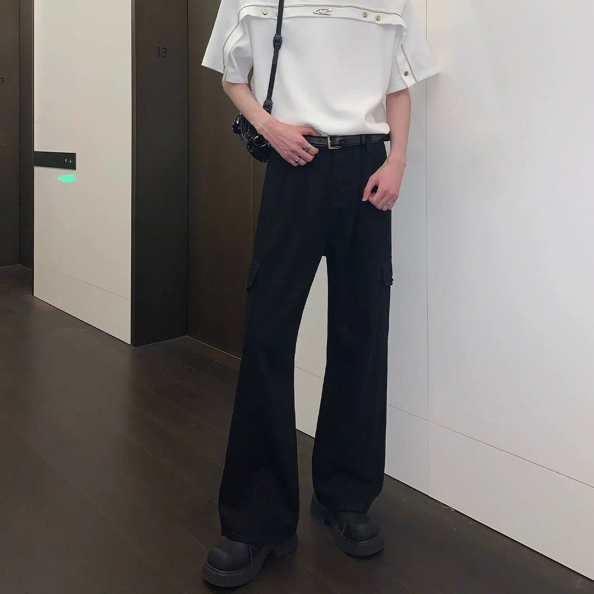 Casual Fit Straight-leg Cargo Pants