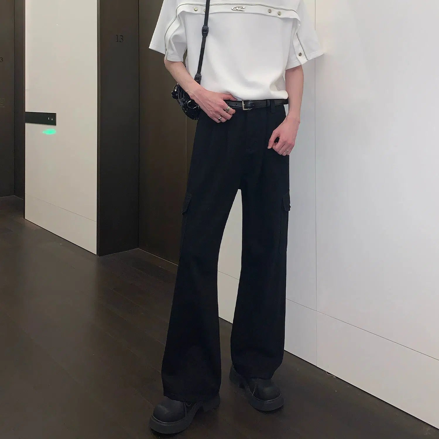 Casual Fit Straight-leg Cargo Pants