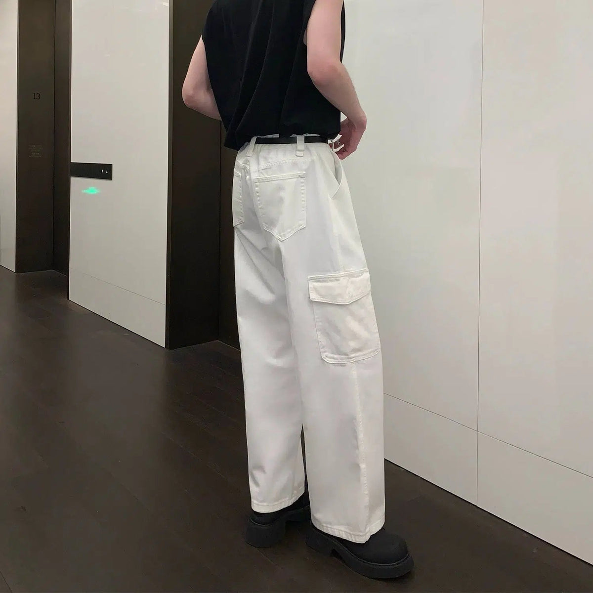 Casual Fit Straight-leg Cargo Pants