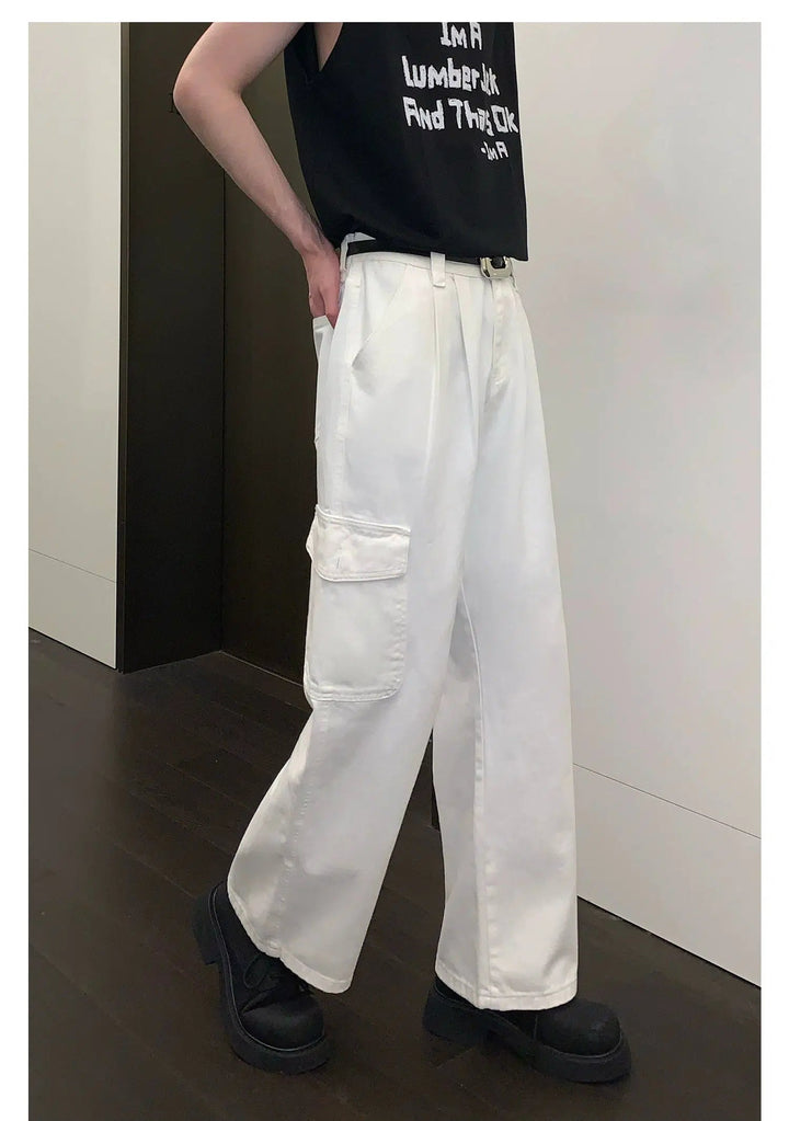 Casual Fit Straight-leg Cargo Pants