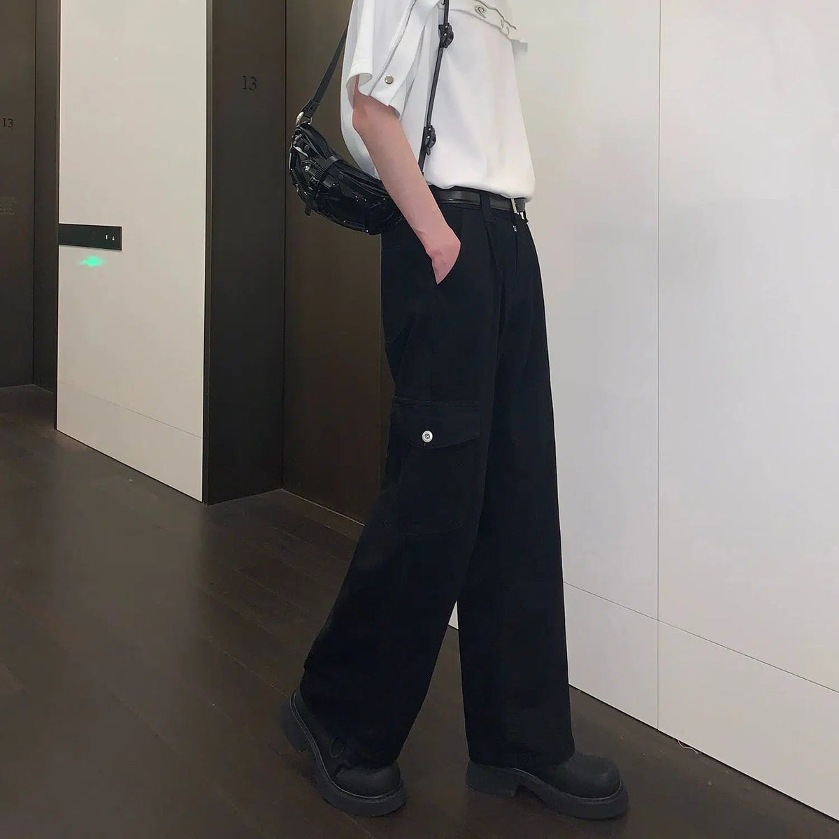 Casual Fit Straight-leg Cargo Pants