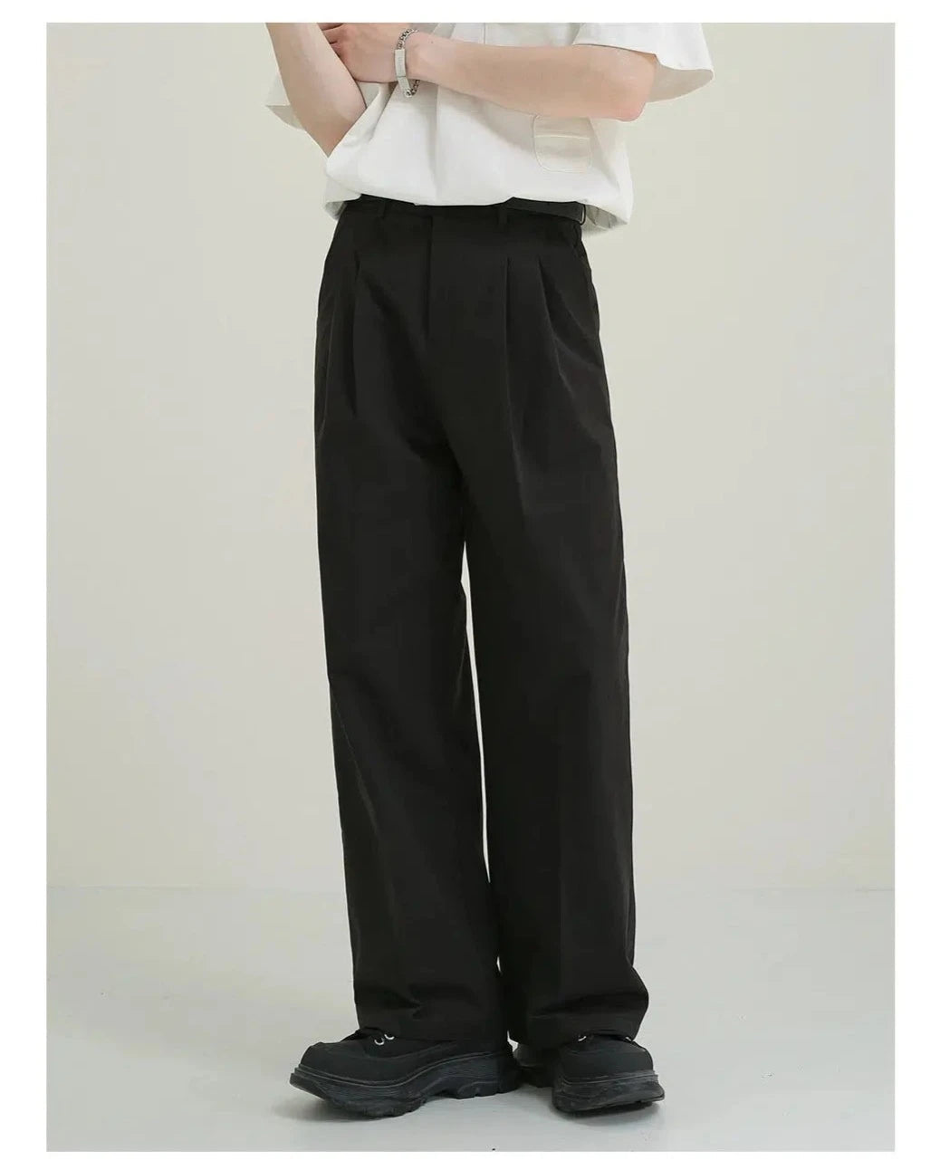 Casual Fit Suit Pants