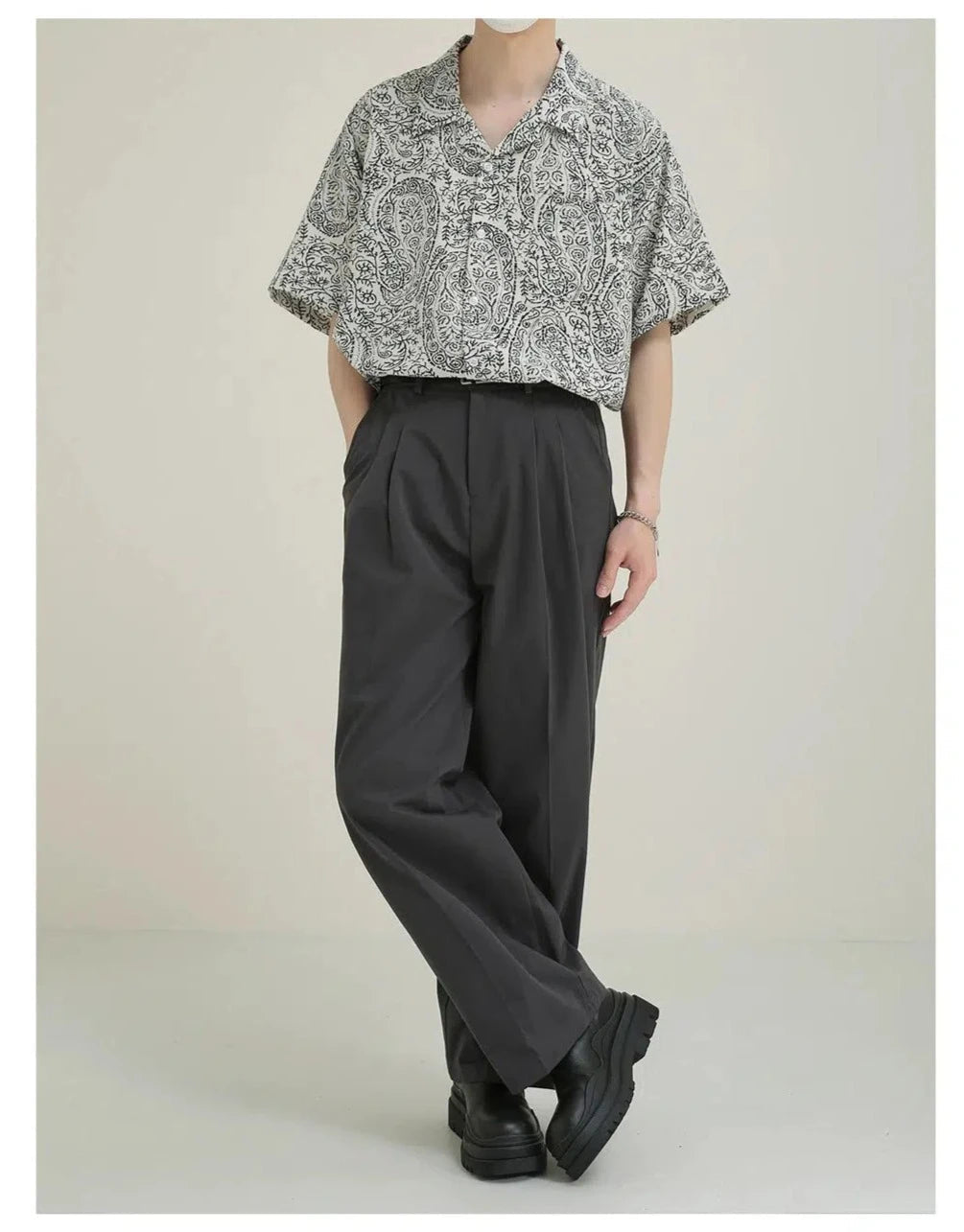 Casual Fit Suit Pants