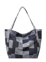Casual Geometric Tote Bag