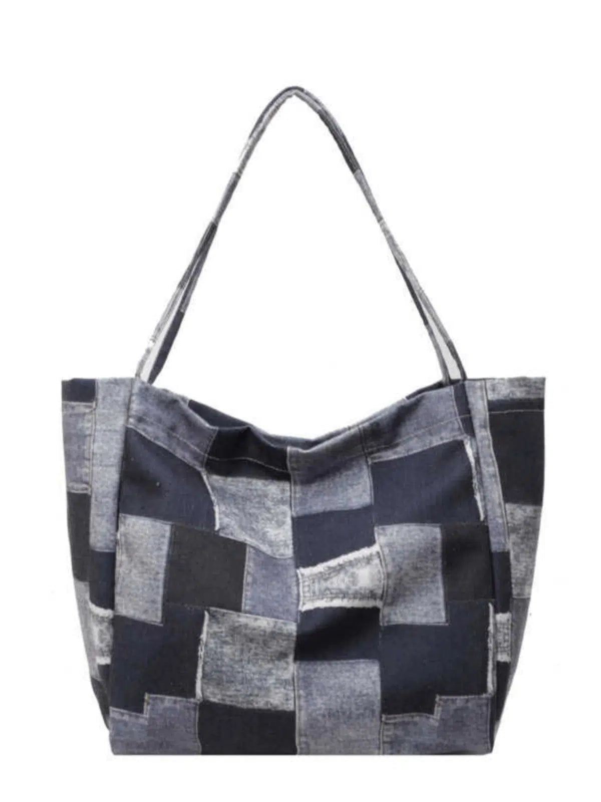 Casual Geometric Tote Bag