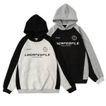 Graphic Hoodie with Raglan Sleeves