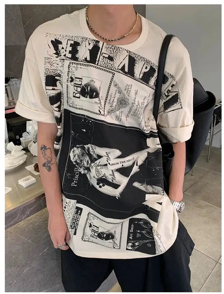 Casual Graphic Print T-shirt