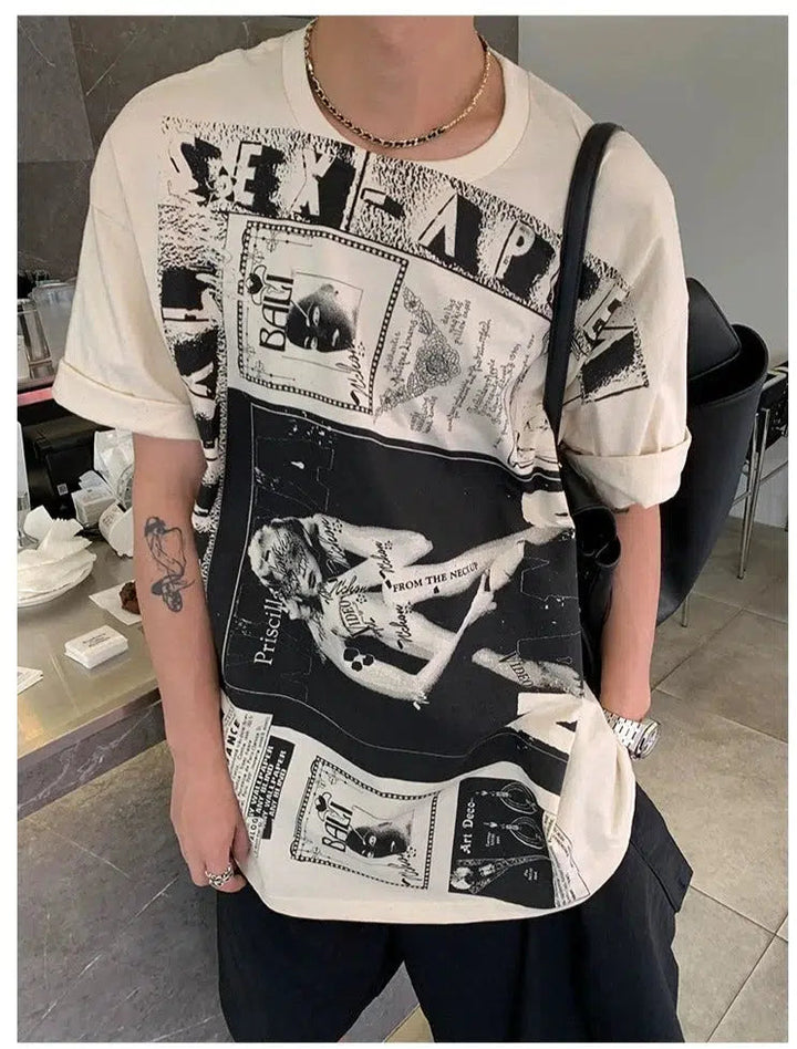 Casual Graphic Print T-shirt