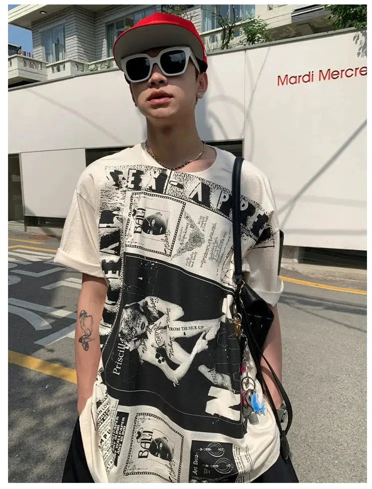 Casual Graphic Print T-shirt