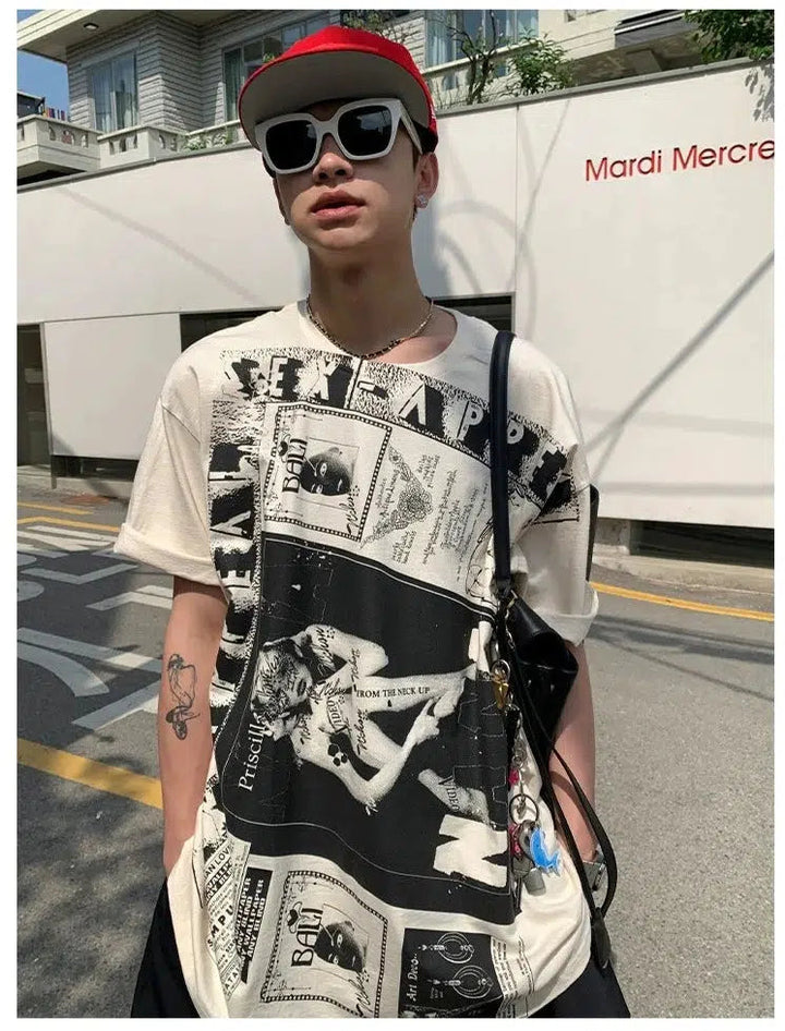 Casual Graphic Print T-shirt