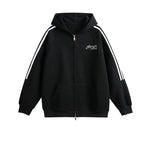 Casual Hooded Zip-Up Jacket