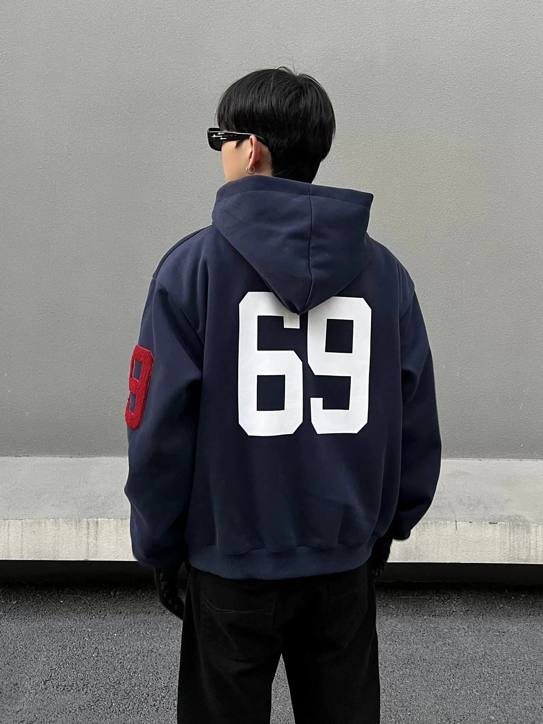 Casual Hooded Zip-Up Sweatshirt