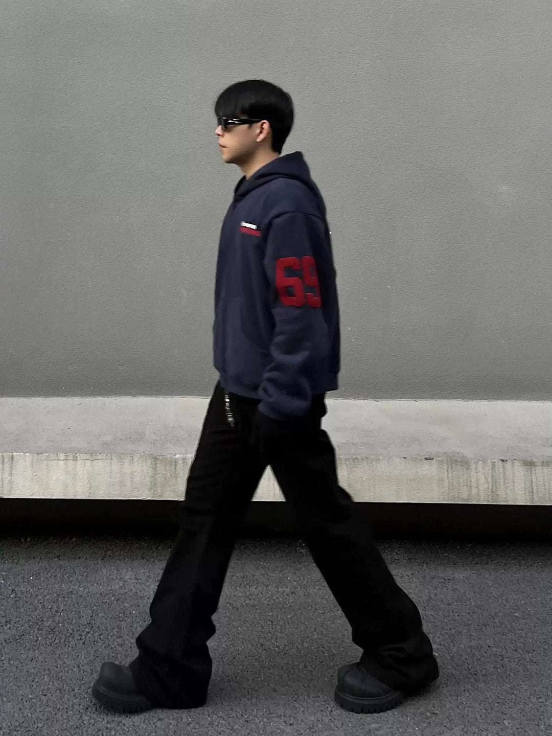 Casual Hooded Zip-Up Sweatshirt