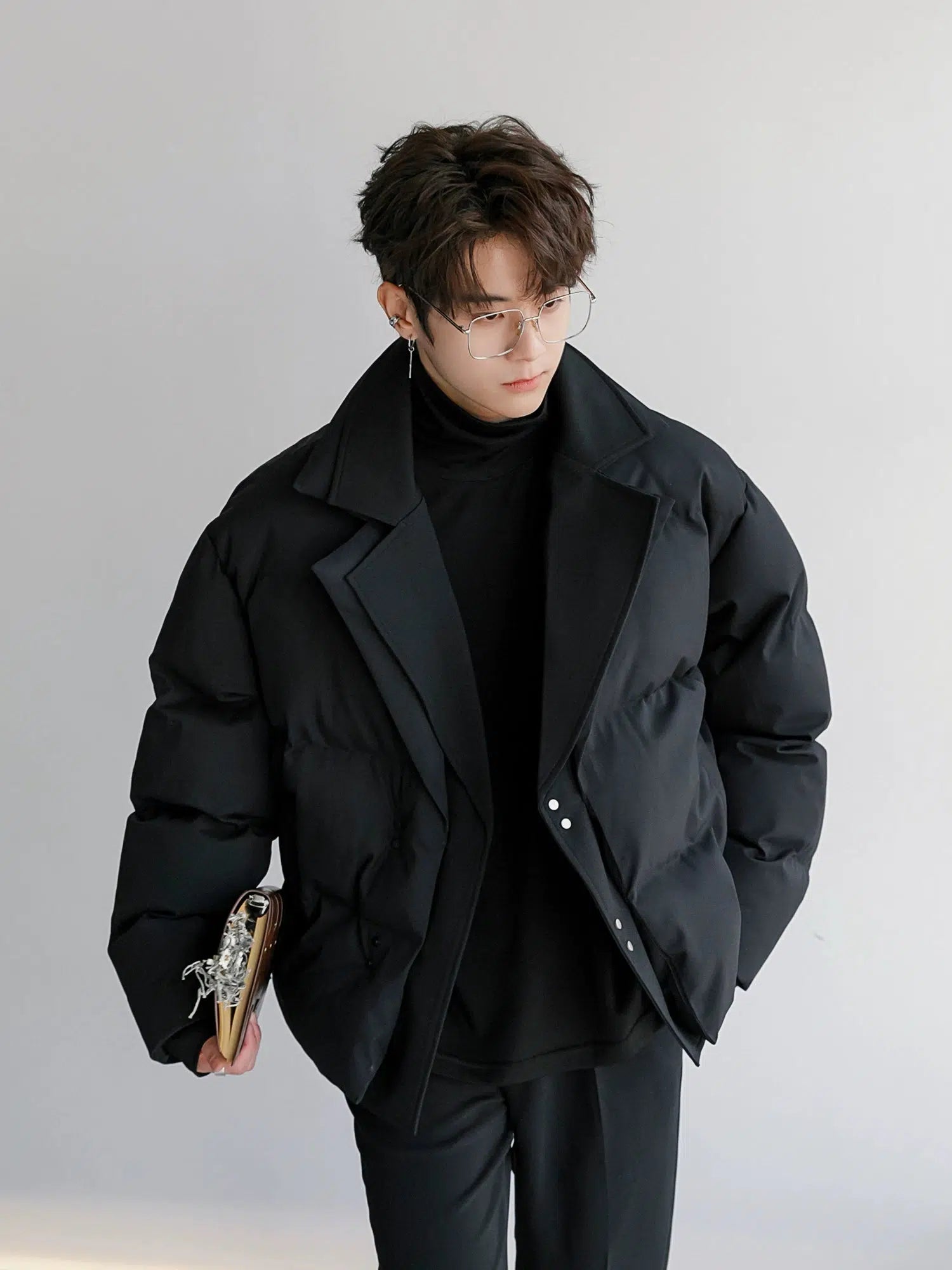 Two-piece Suit Collar Cotton Jacket