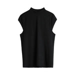 Casual Knit Short Sleeves T-shirt