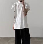 Casual Knit Short Sleeves T-shirt