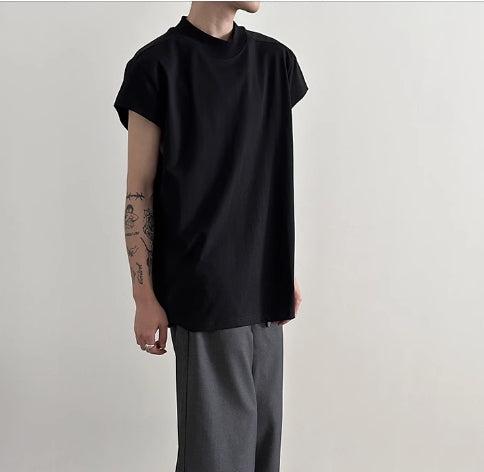 Casual Knit Short Sleeves T-shirt